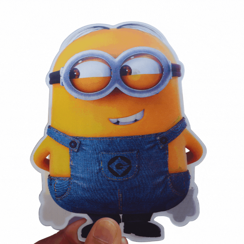 Minions 3D Sticker