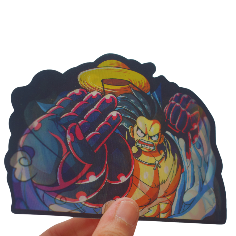 Luffy Gears - One Piece 3D Sticker