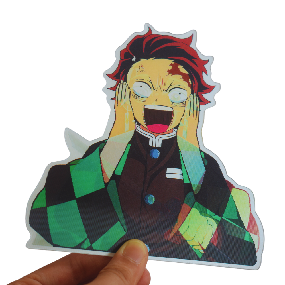 Tanjiro Kamado - Demon Slayer 3D Sticker