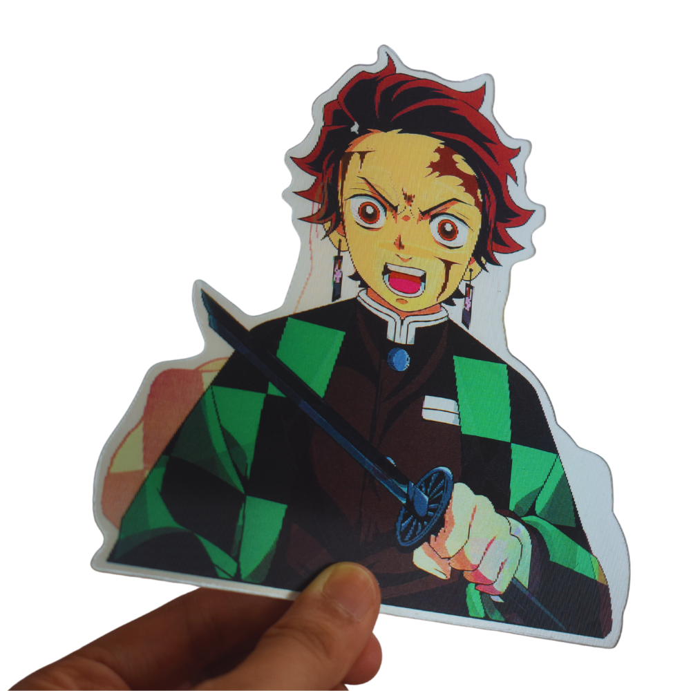Tanjiro Kamado - Demon Slayer 3D Sticker