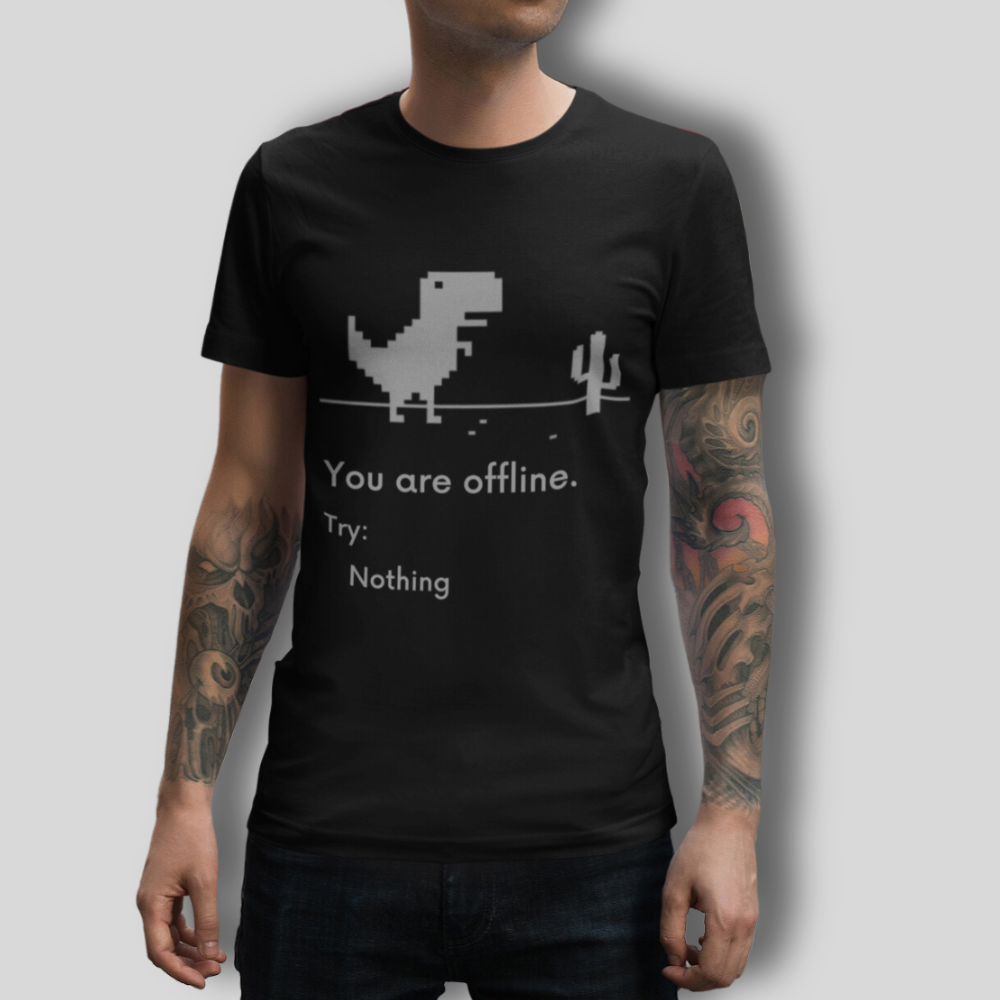 I'm Offline Tech Unisex T-shirt