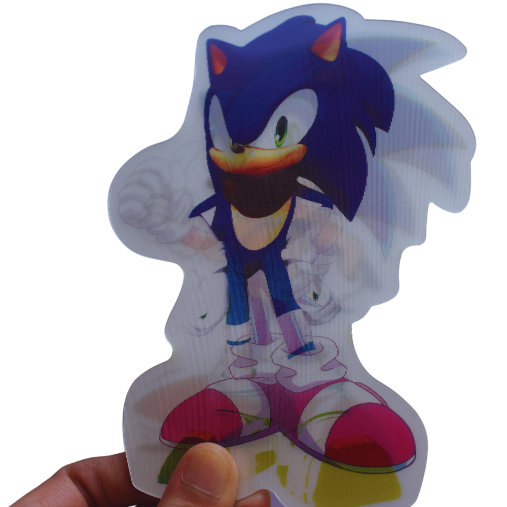 Sonic 3D Sticker