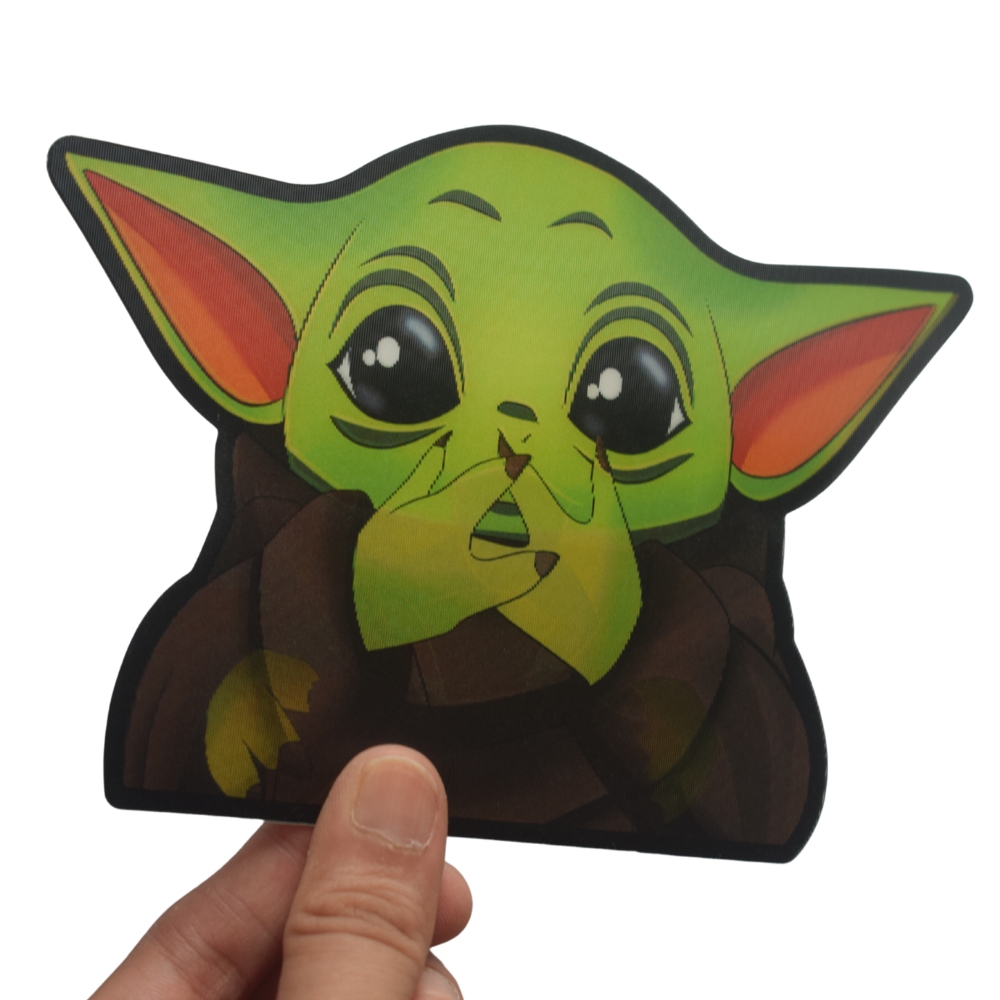 Yoda 3D Sticker