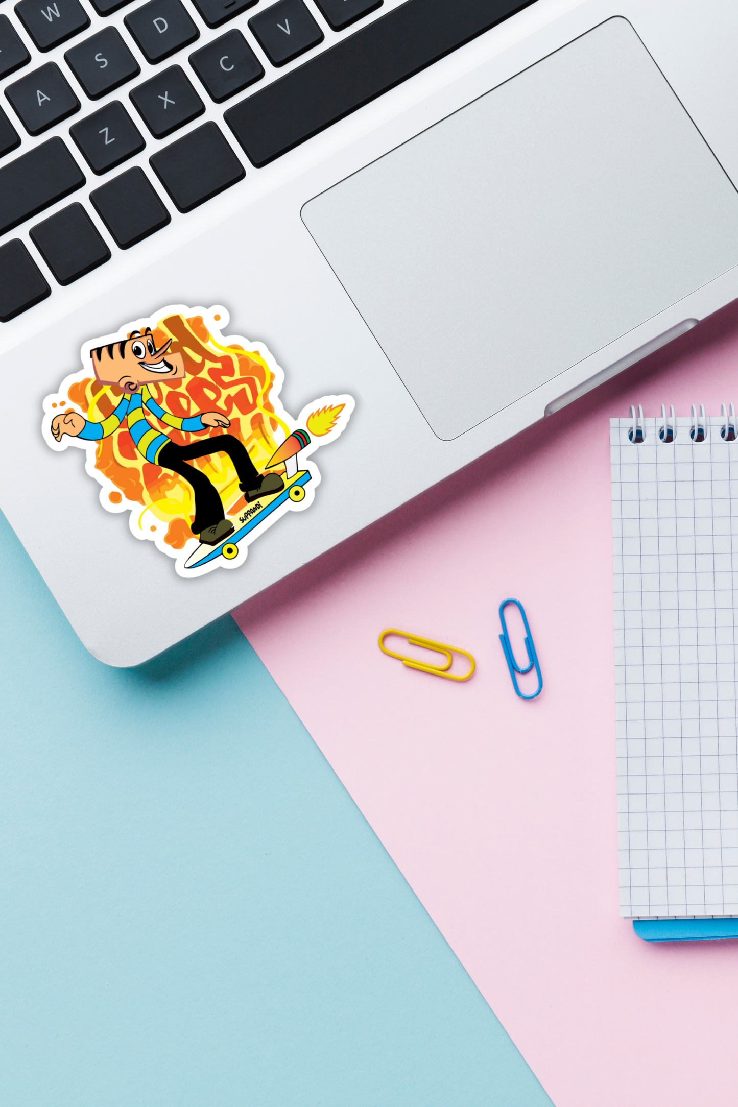 Suppandi Skating | Comics Stickers