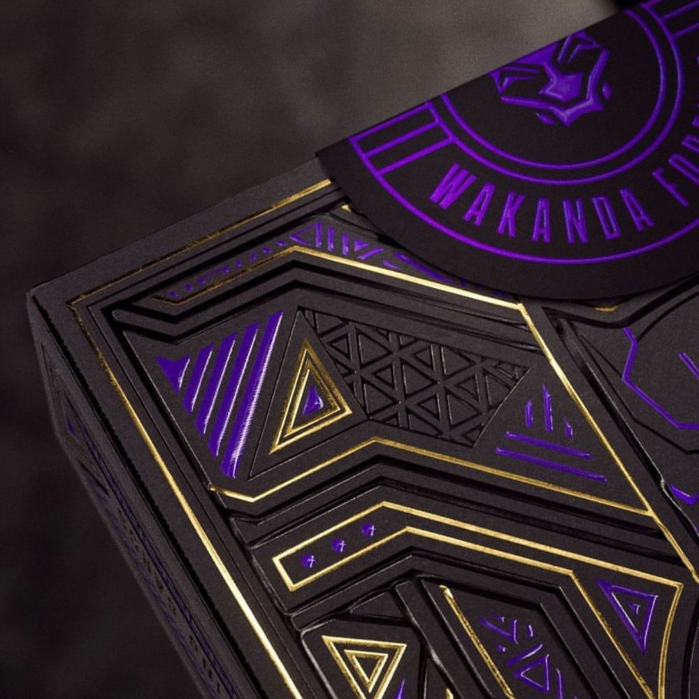 Black Panther Premium Playing Cards
