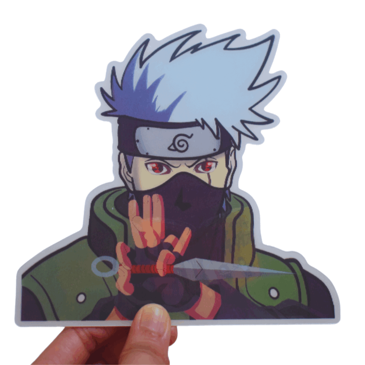 Kakashi Hatake - Naruto 3D Sticker