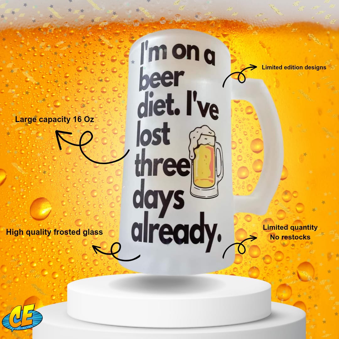 I'm on a Beer Diet - Party Mug