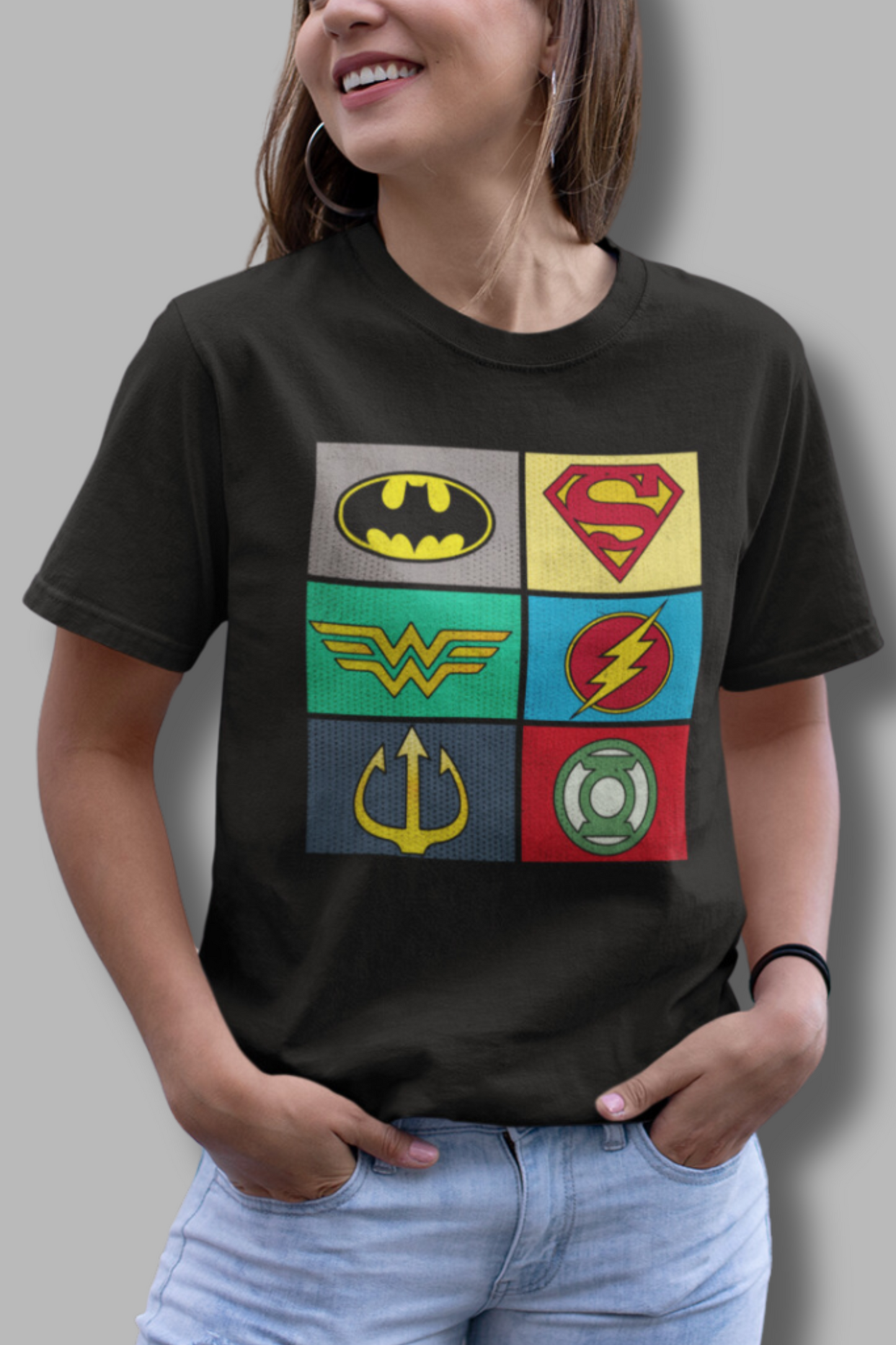 Superhero Badge - Comics Unisex T-shirt