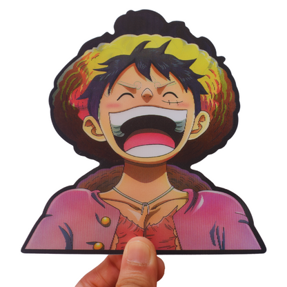 Luffy Gear 5 - One Piece 3D Sticker