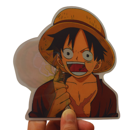 Luffy - One Piece 3D Sticker