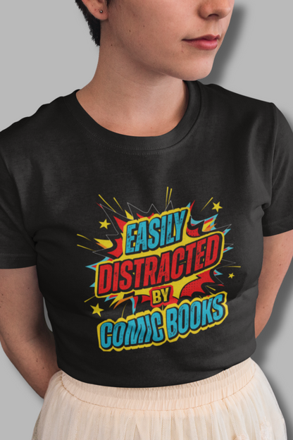 Distracted - Comics Books Unisex T-shirt