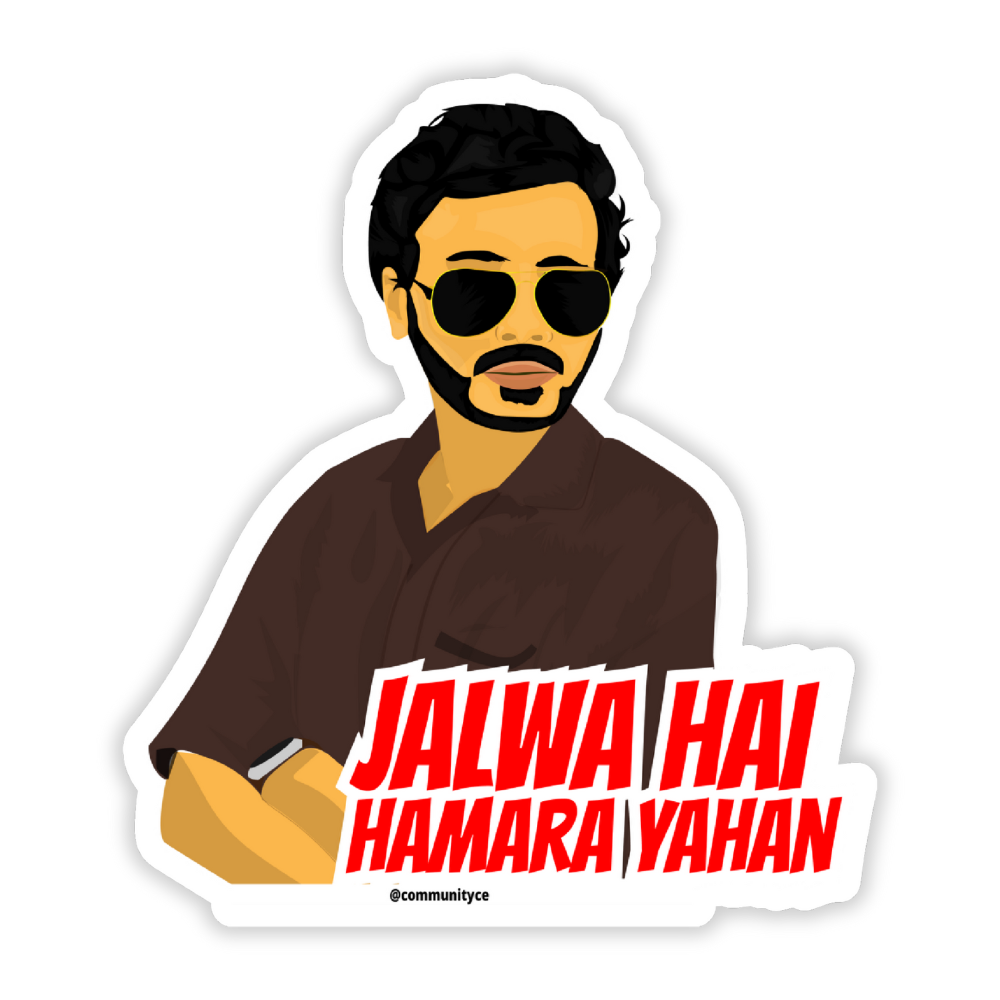 Jalwa H Humara - Mirzapur Meme Sticker