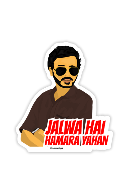 Jalwa H Humara - Mirzapur Meme Sticker