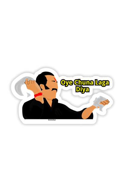 Chuna Laga Diya - Golmaal Stickers | Meme Sticker