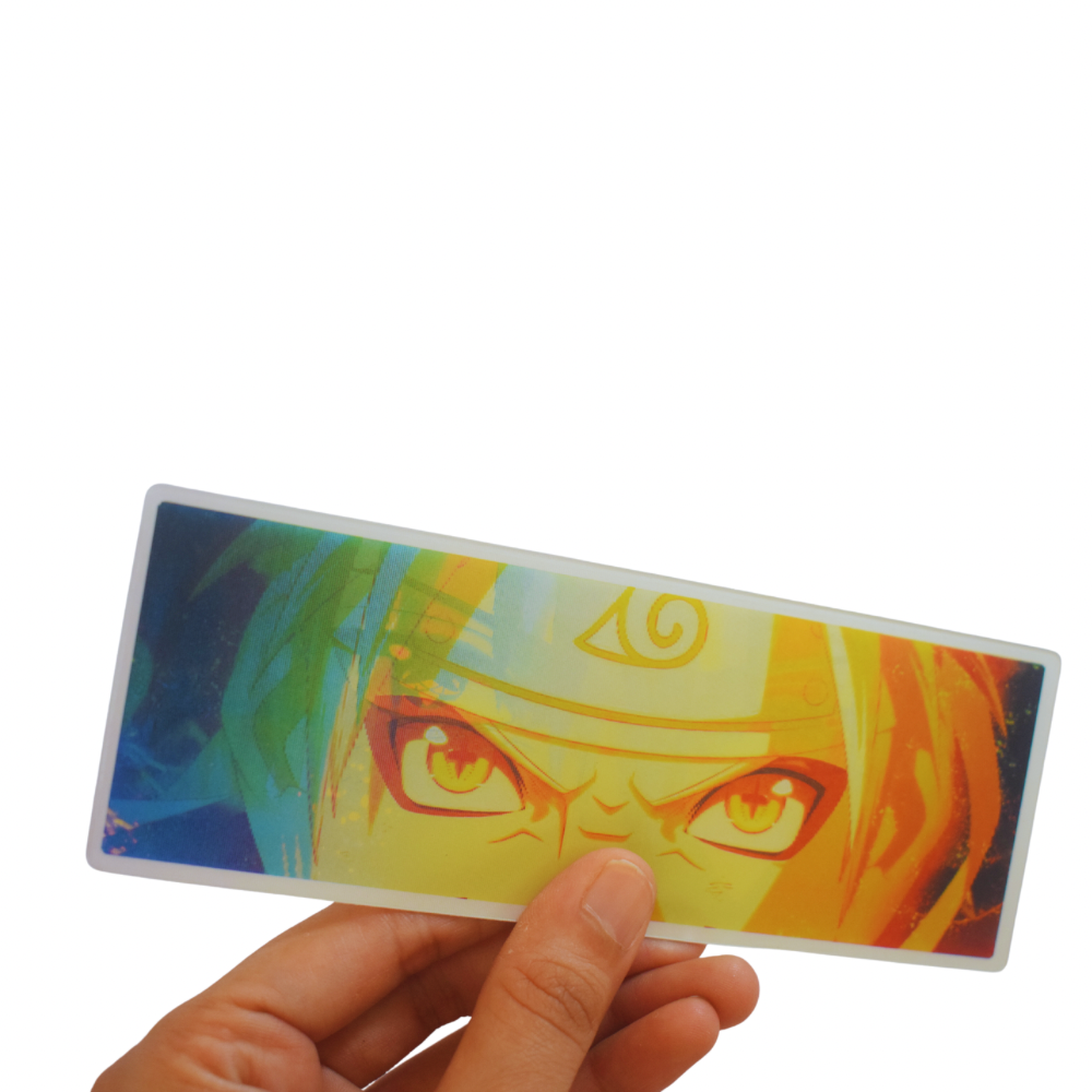 Sauke & Naruto Eyes - Naruto 3D Sticker