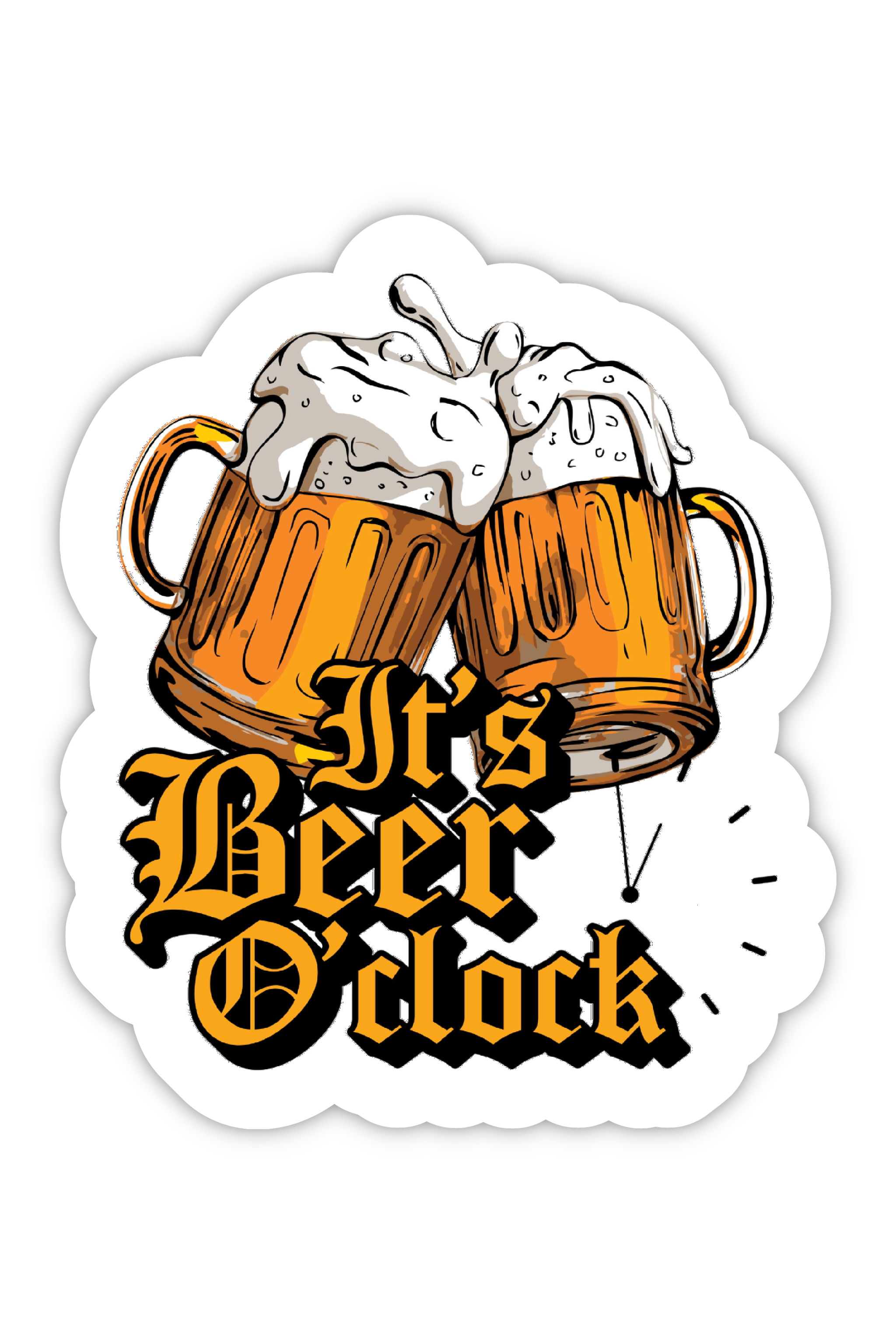 Beer O'clock - Breweriana Stickers | Beer Stickers – Collectors Edition
