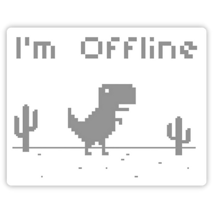 I'm Offline - Tech Sticker