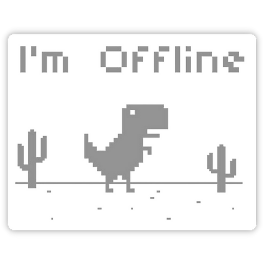 I'm Offline - Tech Sticker