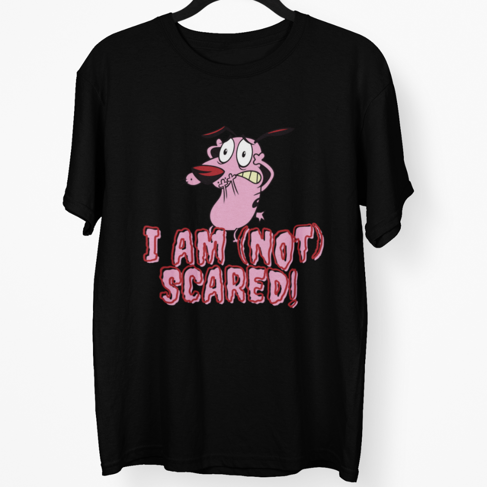 Not Scared Cartoon Unisex T-shirt – Collectors Edition