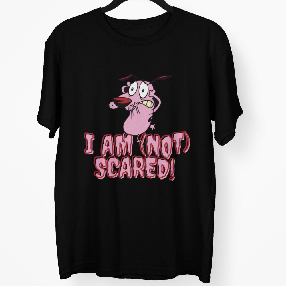 Not Scared Cartoon Unisex T-shirt