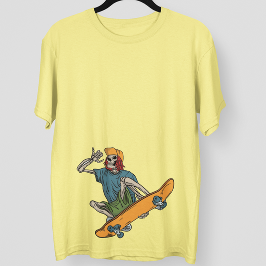 Skating Skeleton Unisex T-shirt
