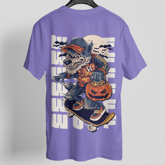 Skater Wolf Unisex T-shirt