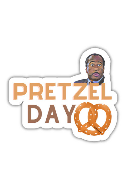 Pretzel Day - The Office Stickers | The Office Stickers