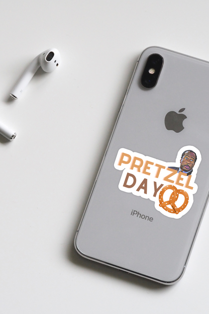 Pretzel Day - The Office Stickers | The Office Stickers