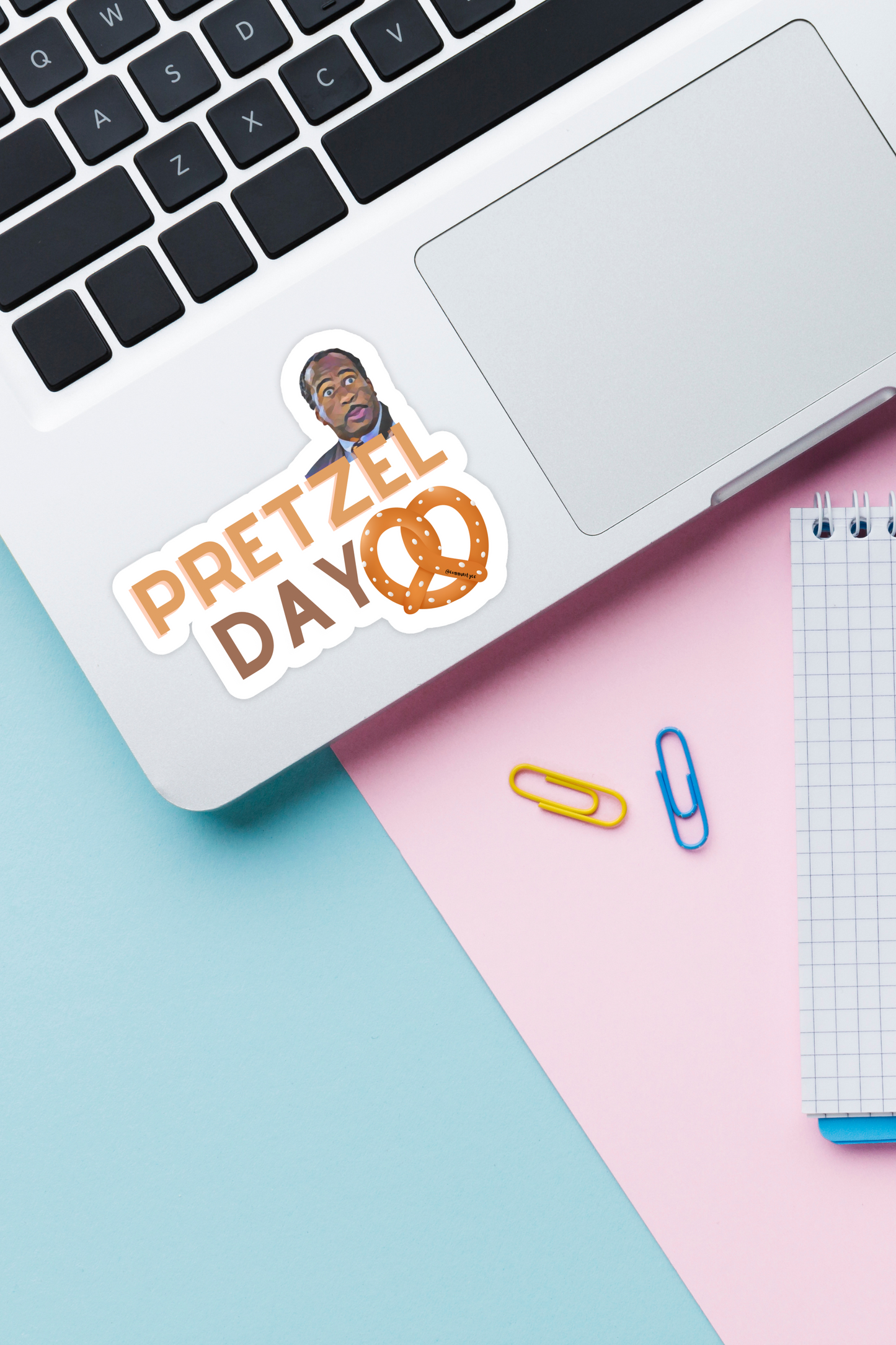 Pretzel Day - The Office Stickers | The Office Stickers