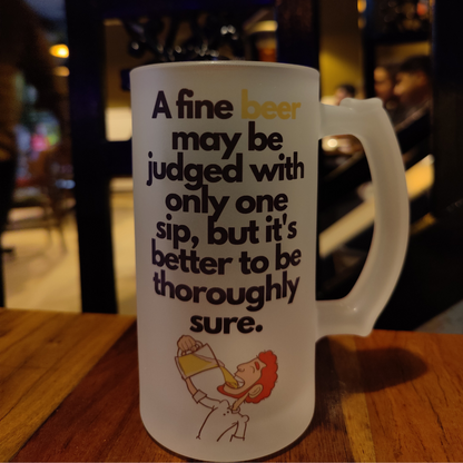 A Fine Beer - Party Mug