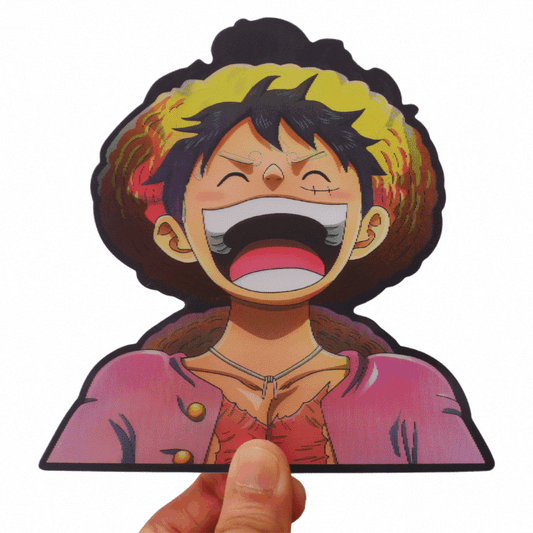 Luffy Gear 5 - One Piece 3D Sticker