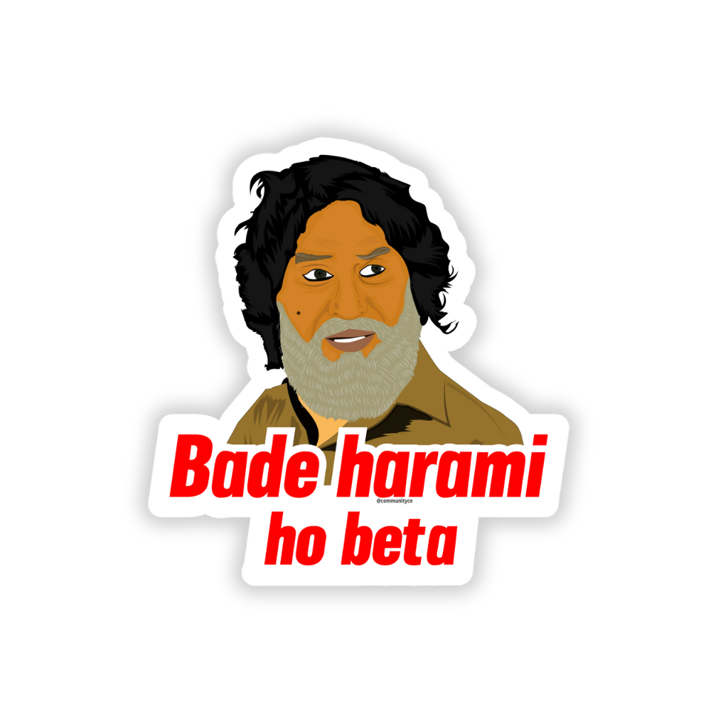 Bade Harami - Sticker