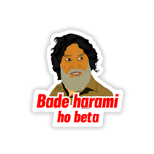 Bade Harami - Sticker