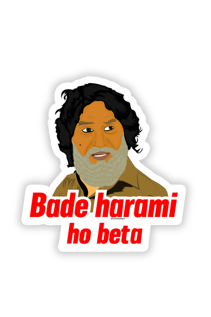 Bade Harami Ho Beta | Meme Stickers