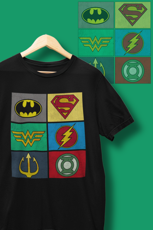 Superhero Badge - Comics Unisex T-shirt