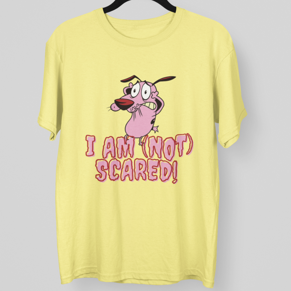 Not Scared Cartoon Unisex T-shirt