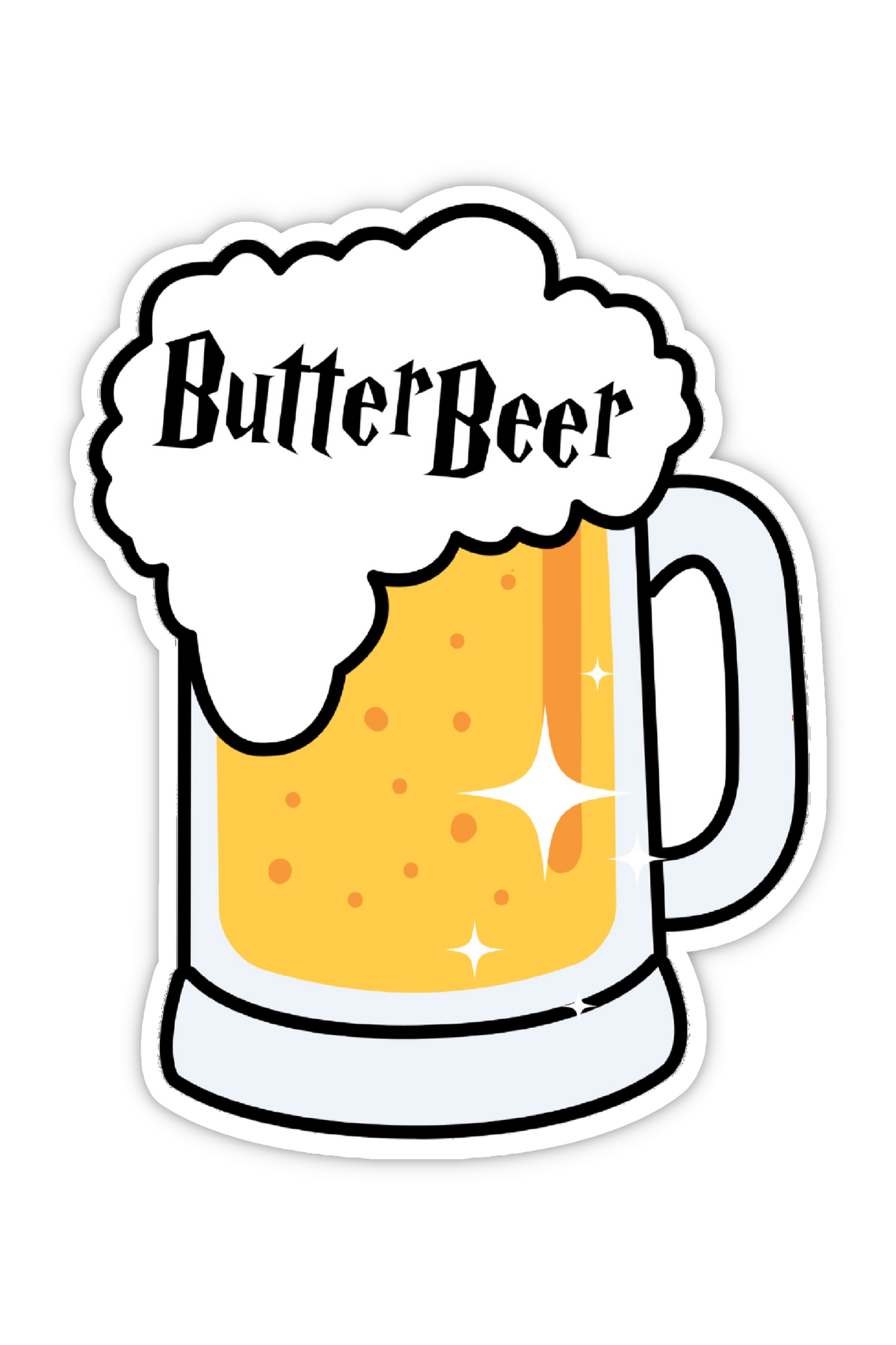 Butter Beer - Breweriana Sticker | Beer, TV & Movies Stickers