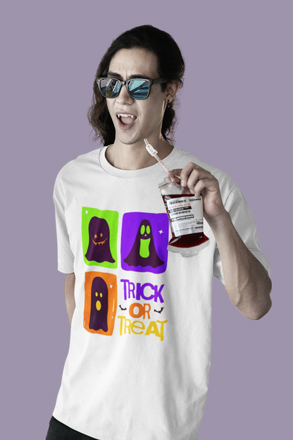 Trick or Treat -  Haunted Unisex T-shirt