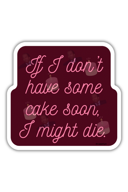 Cake - The Office Stickers | TV and Movies Stickers