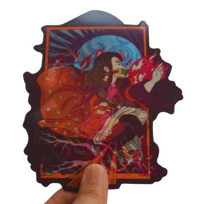 Demon Slayer 3D Sticker
