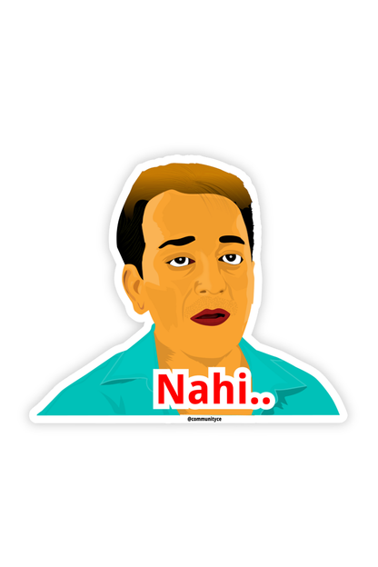 Nahi - Meme Sticker