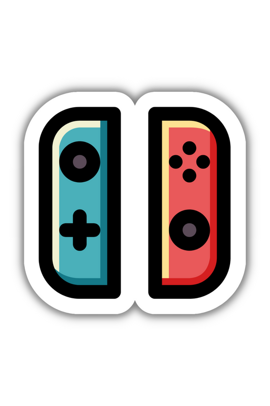 Nintendo Controller - Gaming Sticker