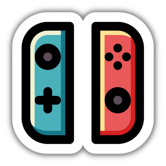 Nintendo Controller - Gaming Sticker