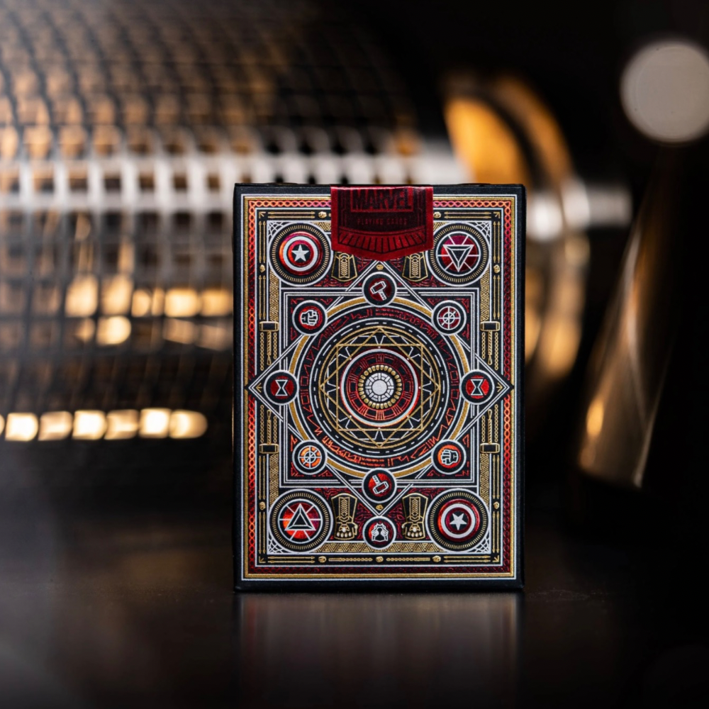 Avengers Red Edition Playing Cards