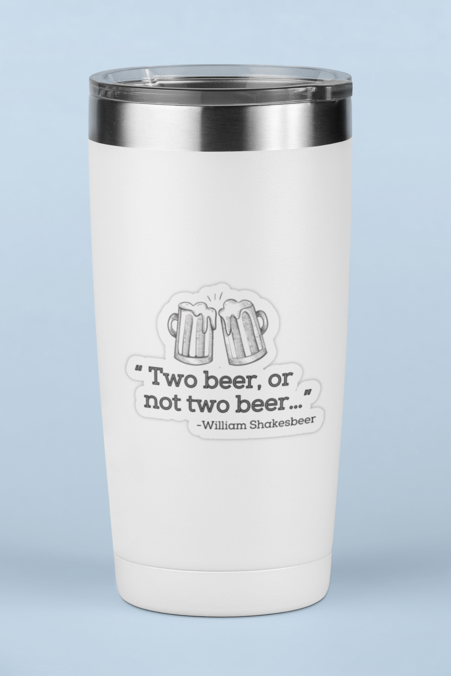 Two Beer or Not Two Beer | Beer Stickers