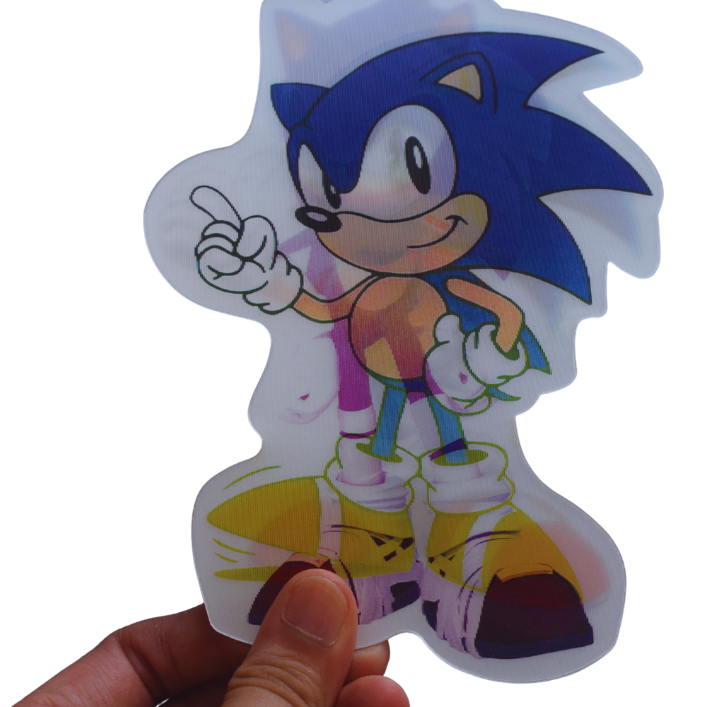 Sonic 3D Sticker