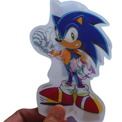 Sonic 3D Sticker