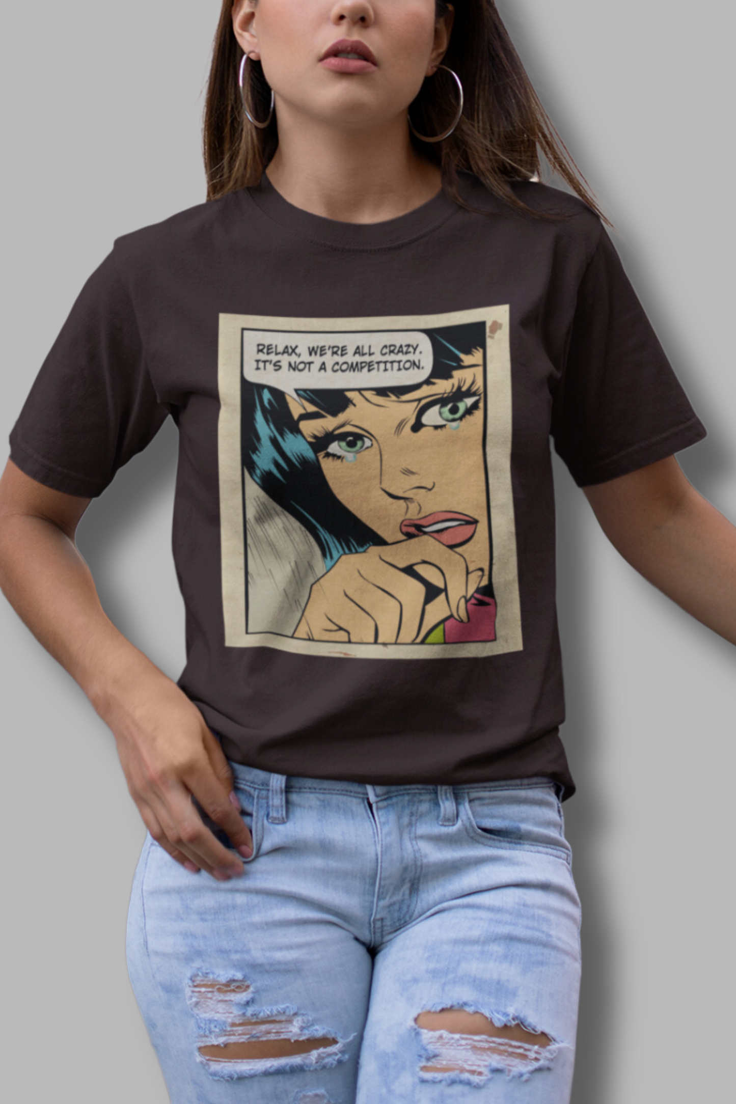 We’re All Crazy - Comics Unisex T-shirt