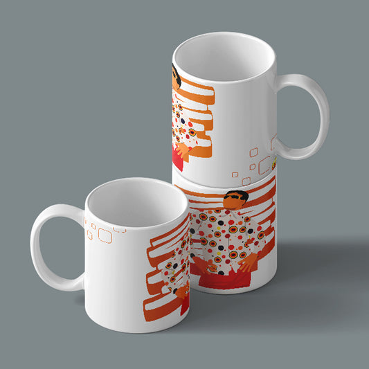 Printed Coffee/Milk Mugs, 325ml - Bollywood Raju Phir Hera Pheri Coffee Mug
