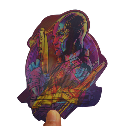 Thanos 3D Sticker